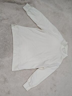 Women's Cream Mock Neck Sweater